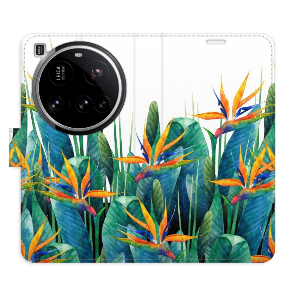 Flipové puzdro iSaprio - Exotic Flowers 02 - Xiaomi 15 Ultra