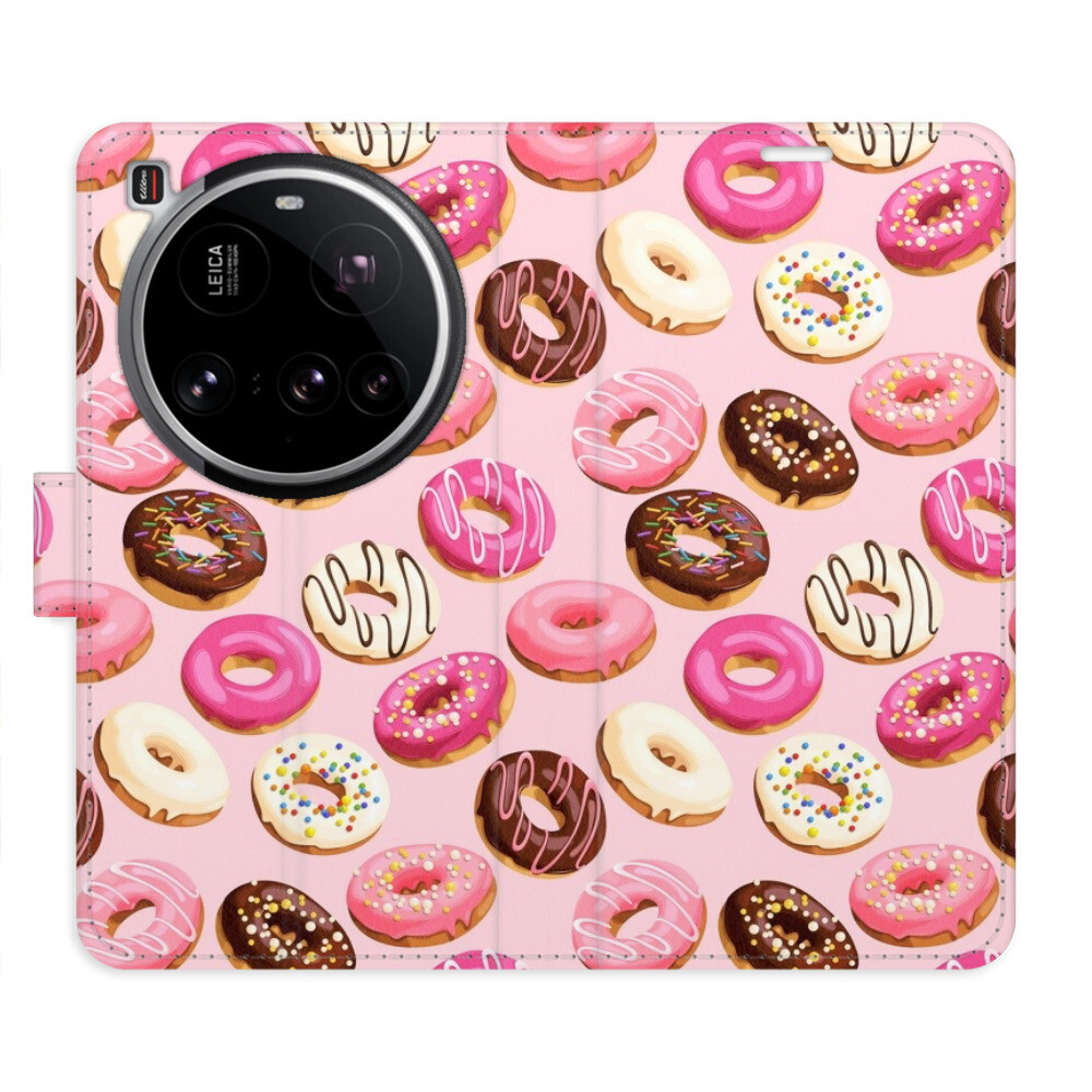 Flipové puzdro iSaprio - Donuts Pattern 03 - Xiaomi 15 Ultra
