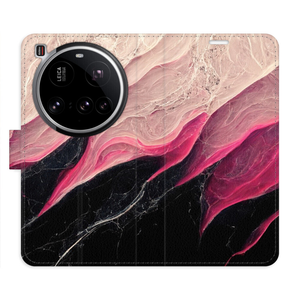 Flipové puzdro iSaprio - BlackPink Marble - Xiaomi 15 Ultra