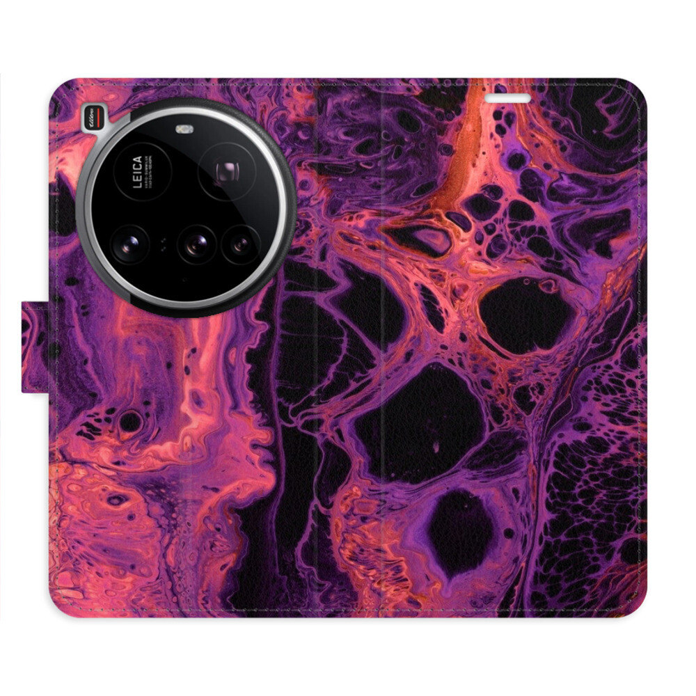 Flipové puzdro iSaprio - Abstract Dark 02 - Xiaomi 15 Ultra