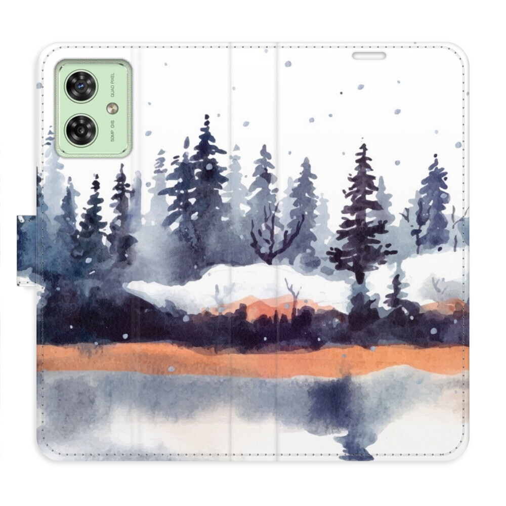 Flipové puzdro iSaprio - Winter 02 - Motorola Moto G54 5G / G54 5G Power Edition
