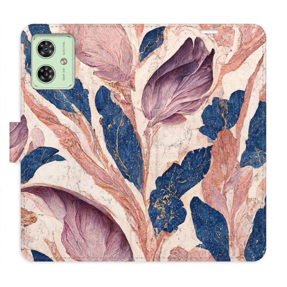 Flipové puzdro iSaprio - Old Leaves 02 - Motorola Moto G54 5G / G54 5G Power Edition