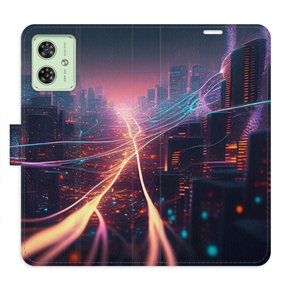 Flipové puzdro iSaprio - Modern City - Motorola Moto G54 5G / G54 5G Power Edition