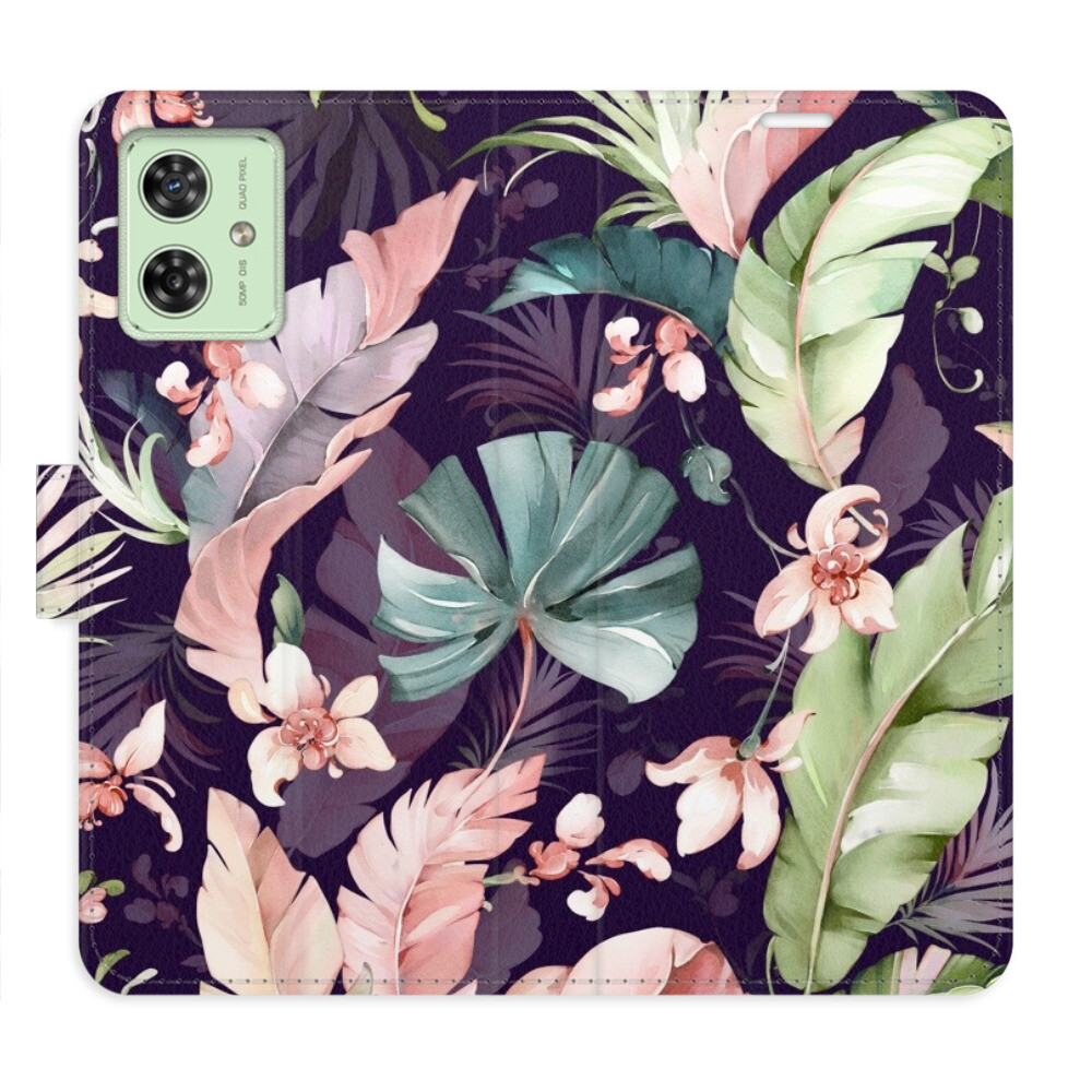 Flipové puzdro iSaprio - Flower Pattern 08 - Motorola Moto G54 5G / G54 5G Power Edition