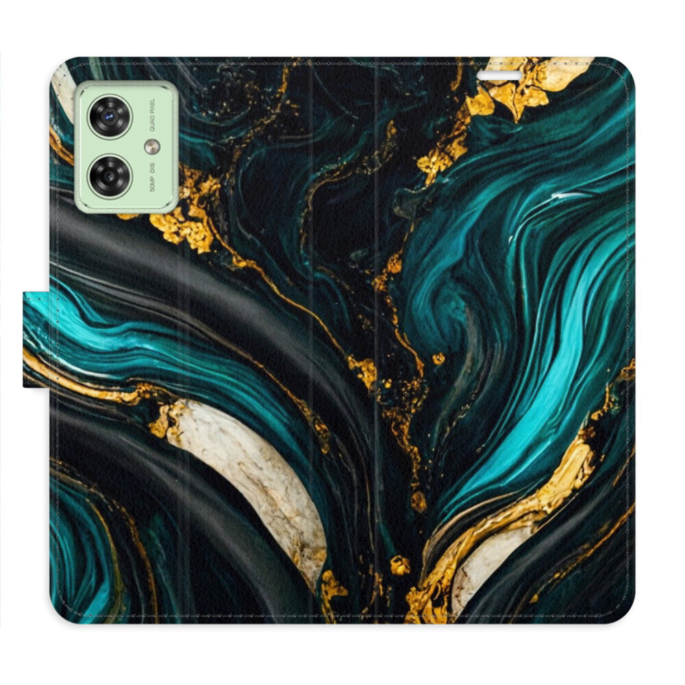 Flipové puzdro iSaprio - Dark Paint - Motorola Moto G54 5G / G54 5G Power Edition