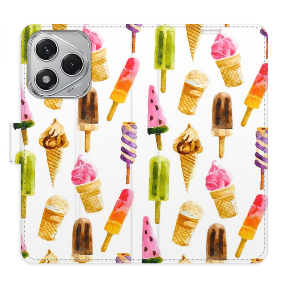 Flipové puzdro iSaprio - Ice Cream Pattern - Honor 400 Lite