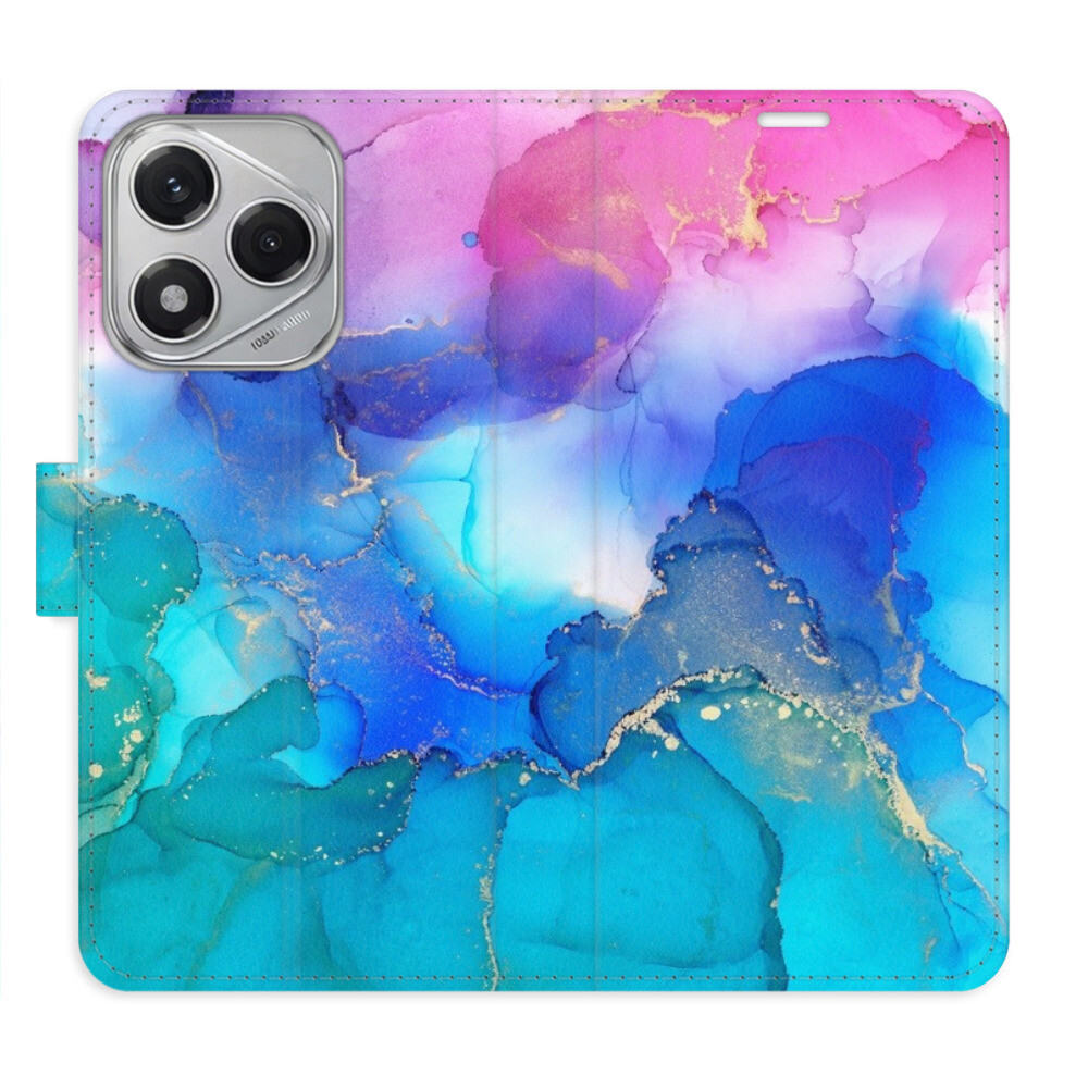 Flipové puzdro iSaprio - BluePink Paint - Honor 400 Lite