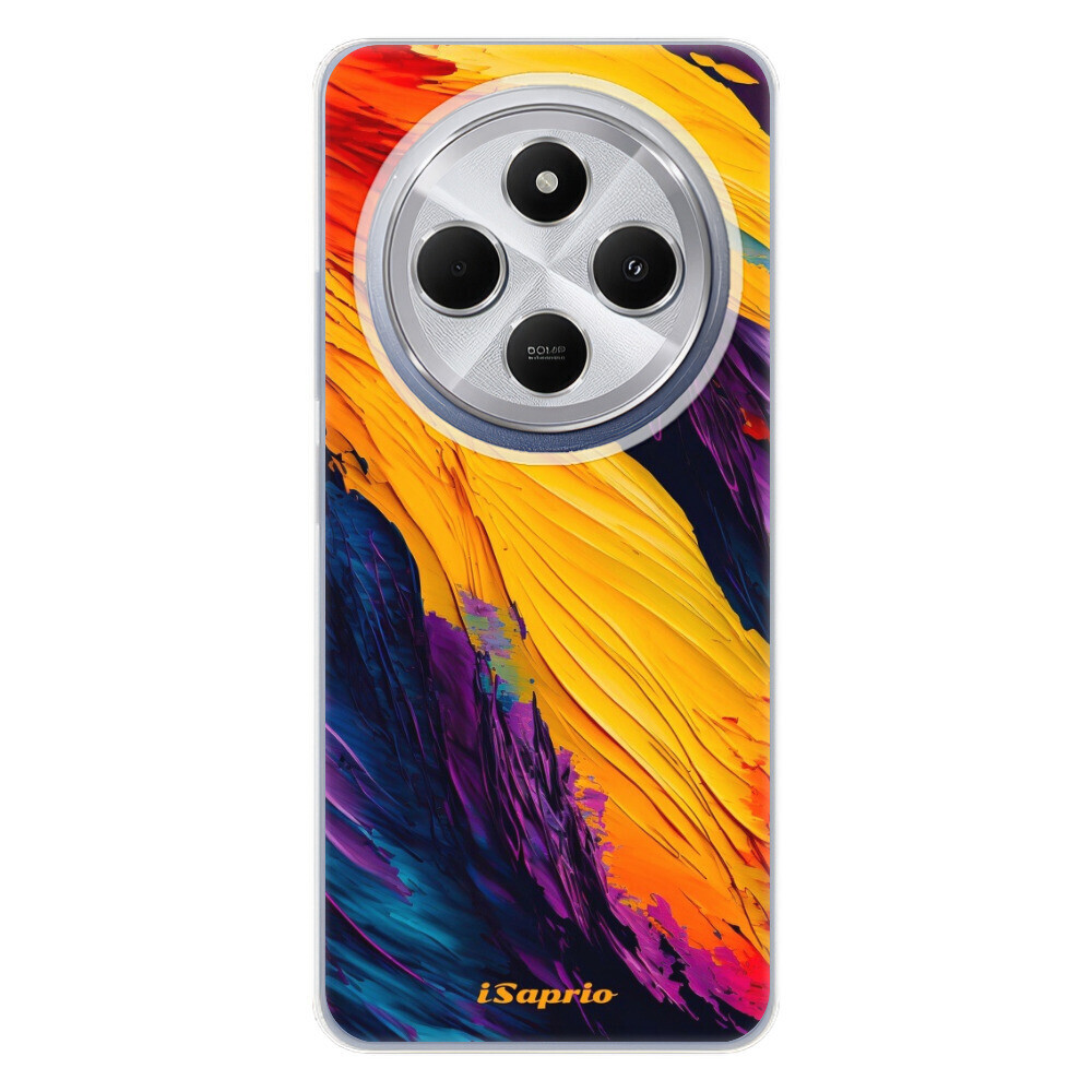 Odolné silikónové puzdro iSaprio - Orange Paint - Xiaomi Redmi 14C / Poco C75