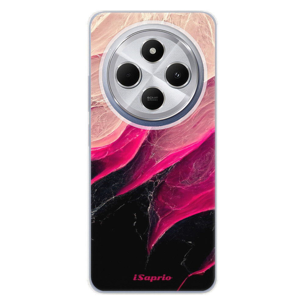 Odolné silikónové puzdro iSaprio - Black and Pink - Xiaomi Redmi 14C / Poco C75