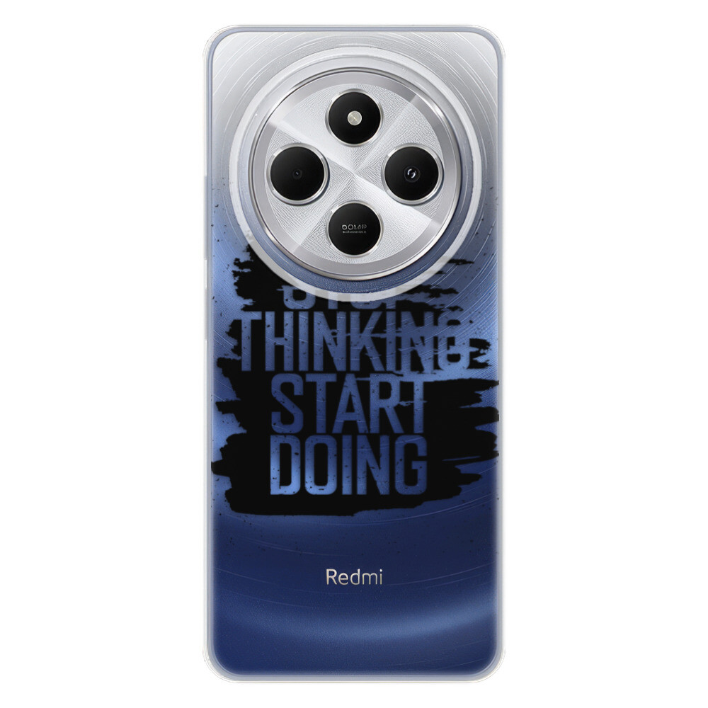 Odolné silikónové puzdro iSaprio - Start Doing - black - Xiaomi Redmi 14C / Poco C75
