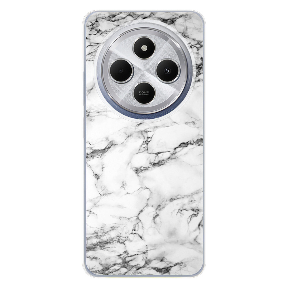 Odolné silikónové puzdro iSaprio - White Marble 01 - Xiaomi Redmi 14C / Poco C75
