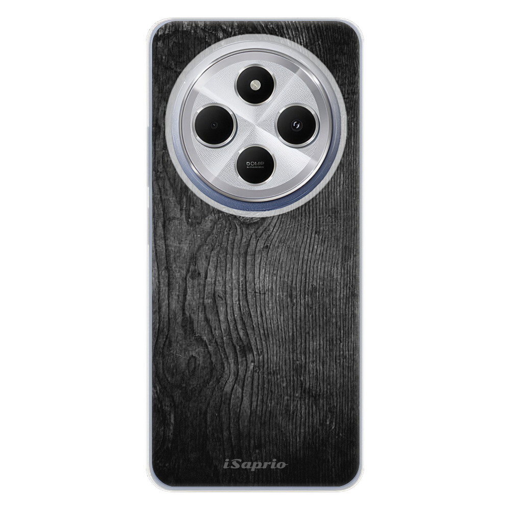 Odolné silikónové puzdro iSaprio - Black Wood 13 - Xiaomi Redmi 14C / Poco C75