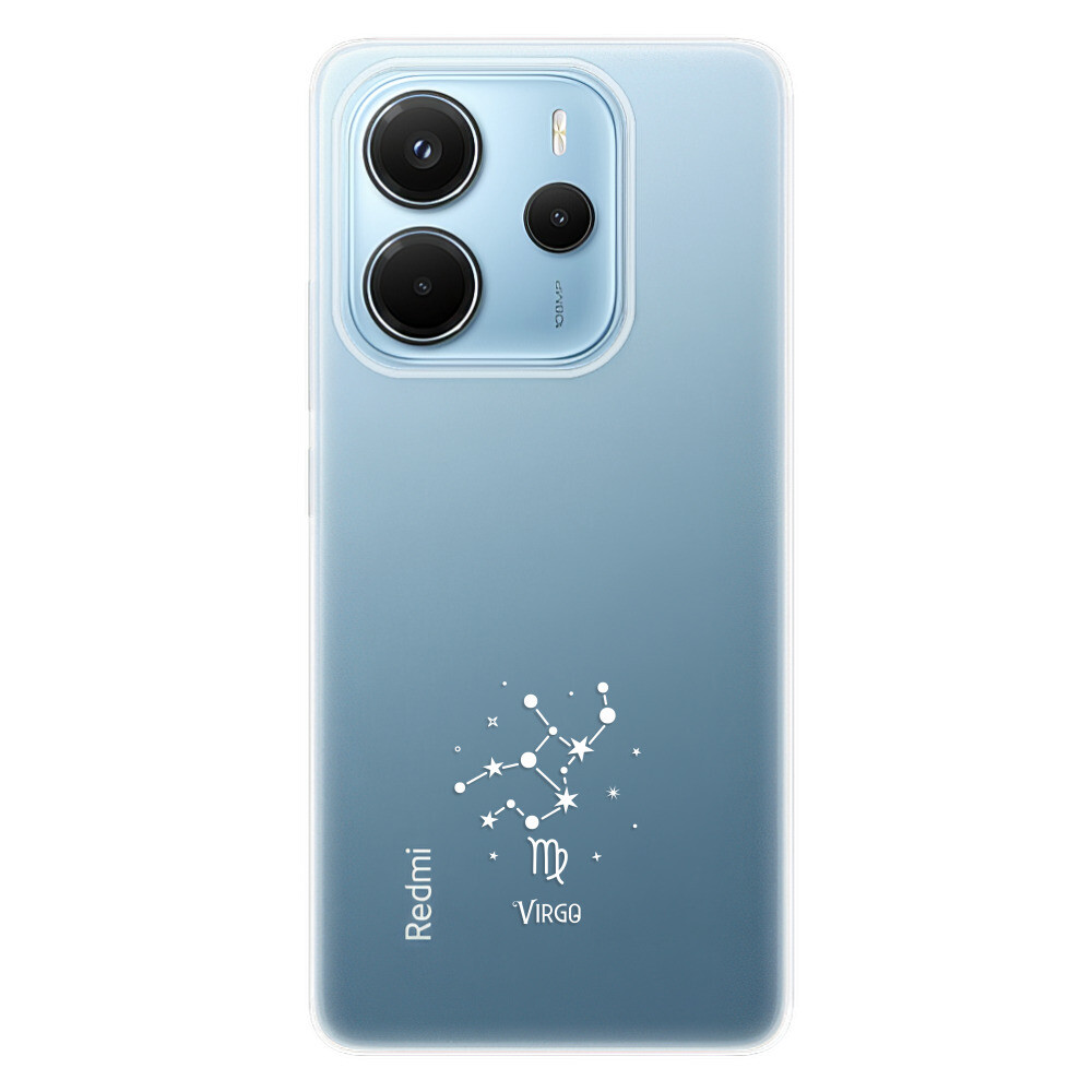 Odolné silikónové puzdro iSaprio - čiré - Panna - Xiaomi Redmi Note 14