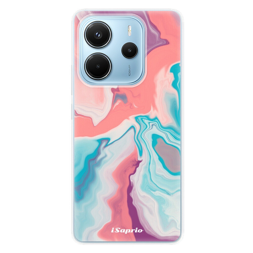 Odolné silikónové puzdro iSaprio - New Liquid - Xiaomi Redmi Note 14