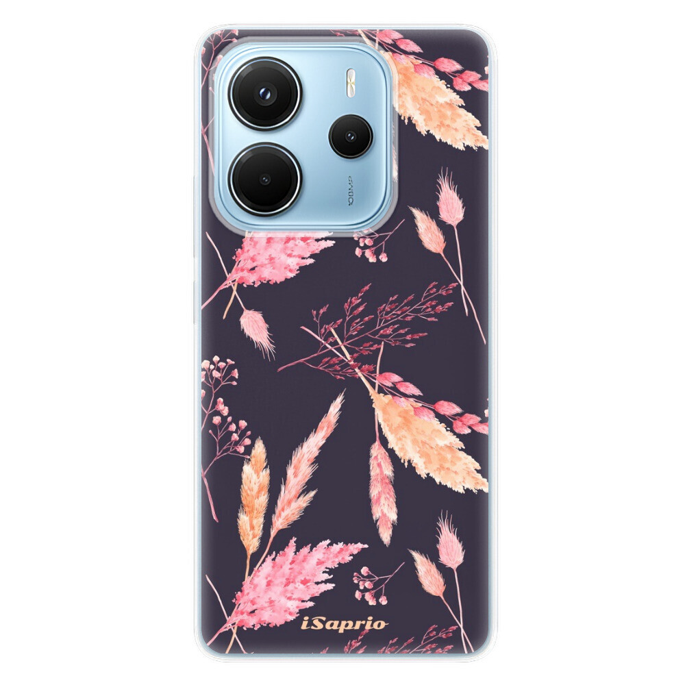 Odolné silikónové puzdro iSaprio - Herbal Pattern - Xiaomi Redmi Note 14