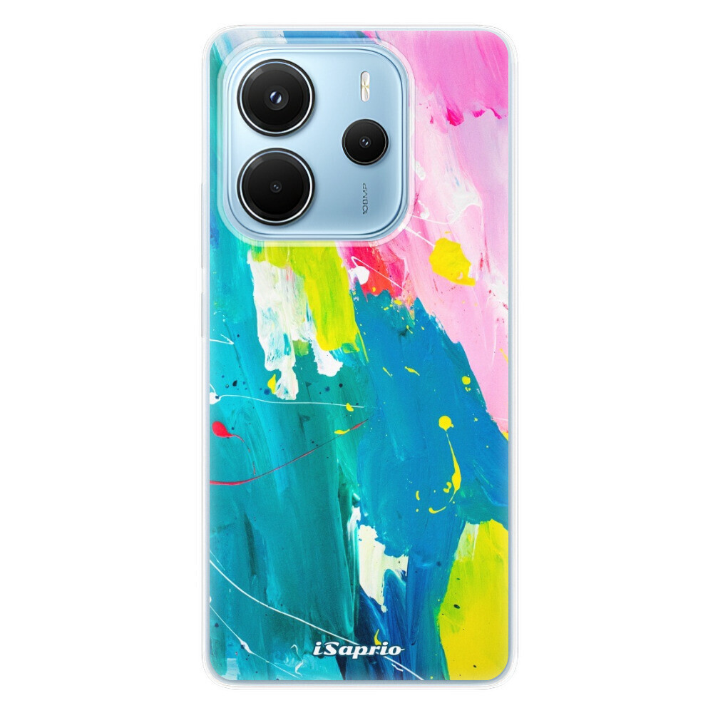 Odolné silikónové puzdro iSaprio - Abstract Paint 04 - Xiaomi Redmi Note 14