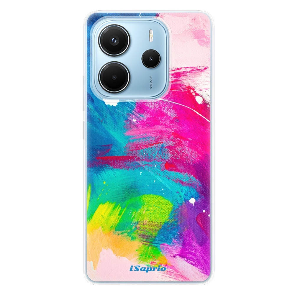Odolné silikónové puzdro iSaprio - Abstract Paint 03 - Xiaomi Redmi Note 14