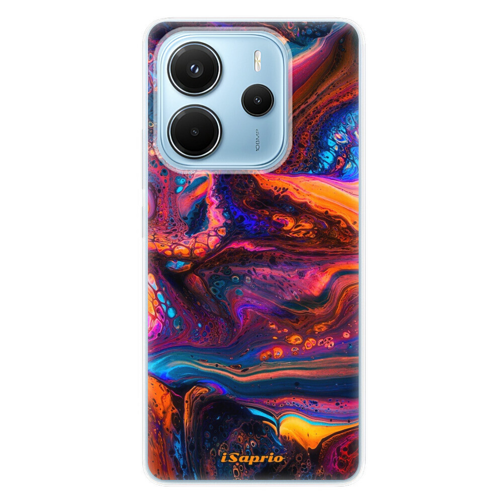 Odolné silikónové puzdro iSaprio - Abstract Paint 02 - Xiaomi Redmi Note 14
