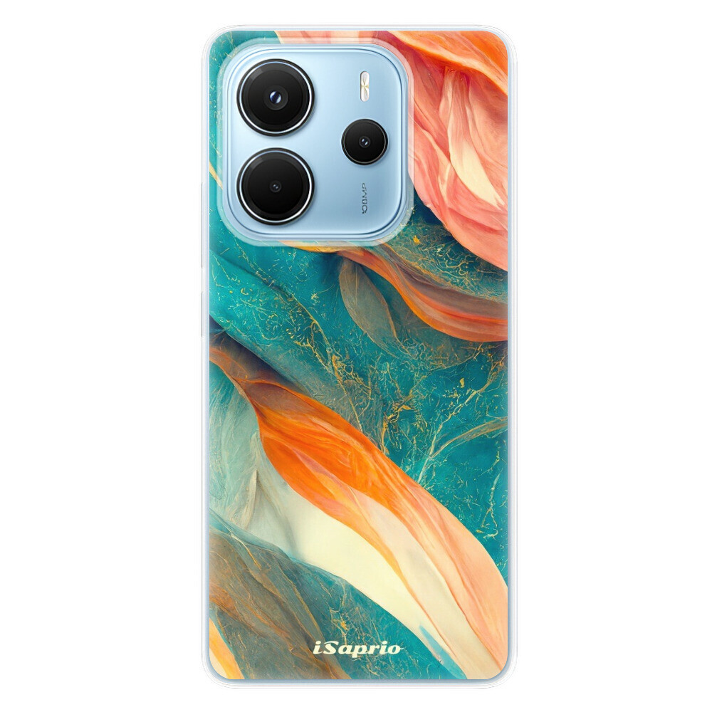 Odolné silikónové puzdro iSaprio - Abstract Marble - Xiaomi Redmi Note 14