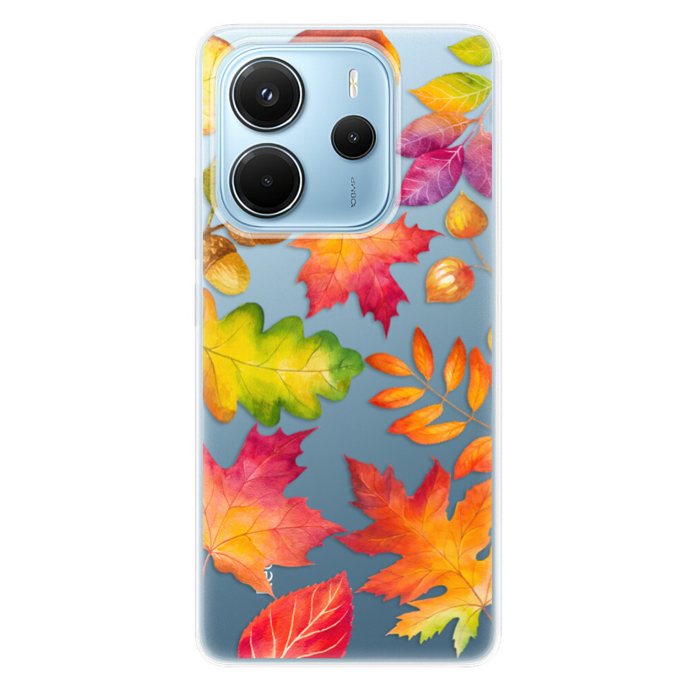 Odolné silikónové puzdro iSaprio - Autumn Leaves 01 - Xiaomi Redmi Note 14