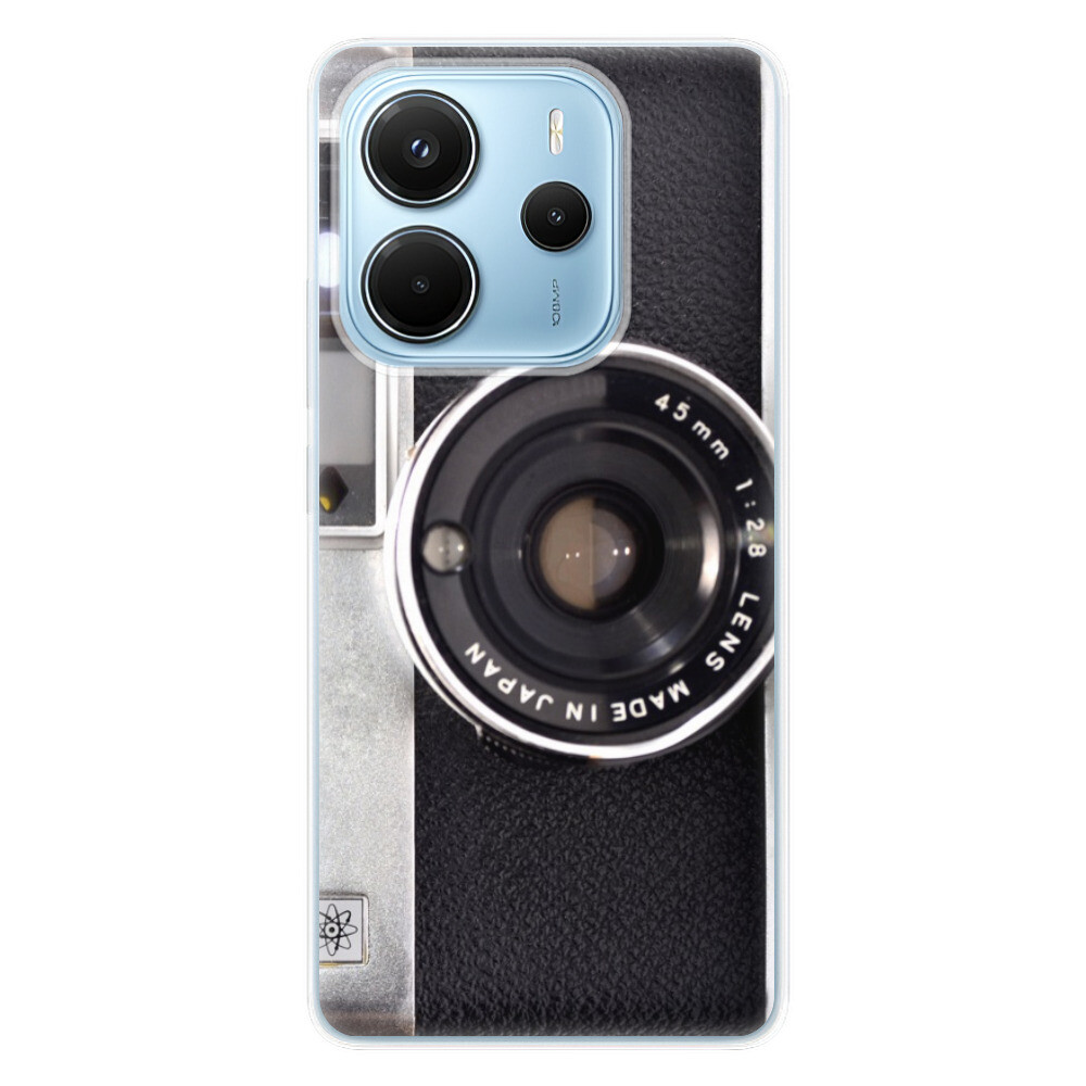 Odolné silikónové puzdro iSaprio - Vintage Camera 01 - Xiaomi Redmi Note 14