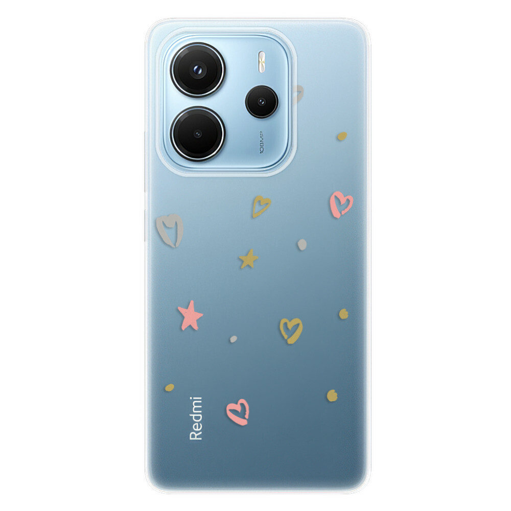 Odolné silikónové puzdro iSaprio - Lovely Pattern - Xiaomi Redmi Note 14