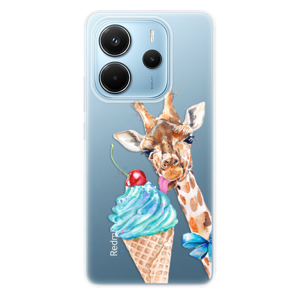 Odolné silikónové puzdro iSaprio - Love Ice-Cream - Xiaomi Redmi Note 14