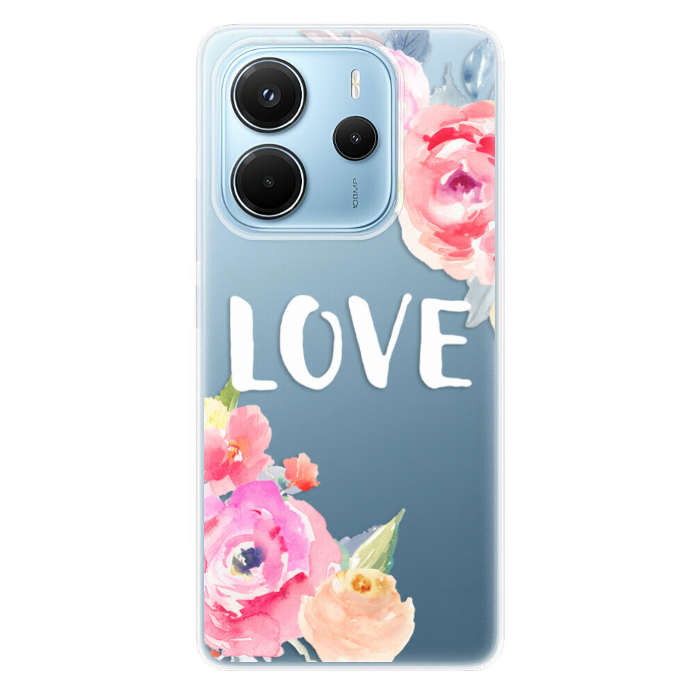 Odolné silikónové puzdro iSaprio - Love - Xiaomi Redmi Note 14