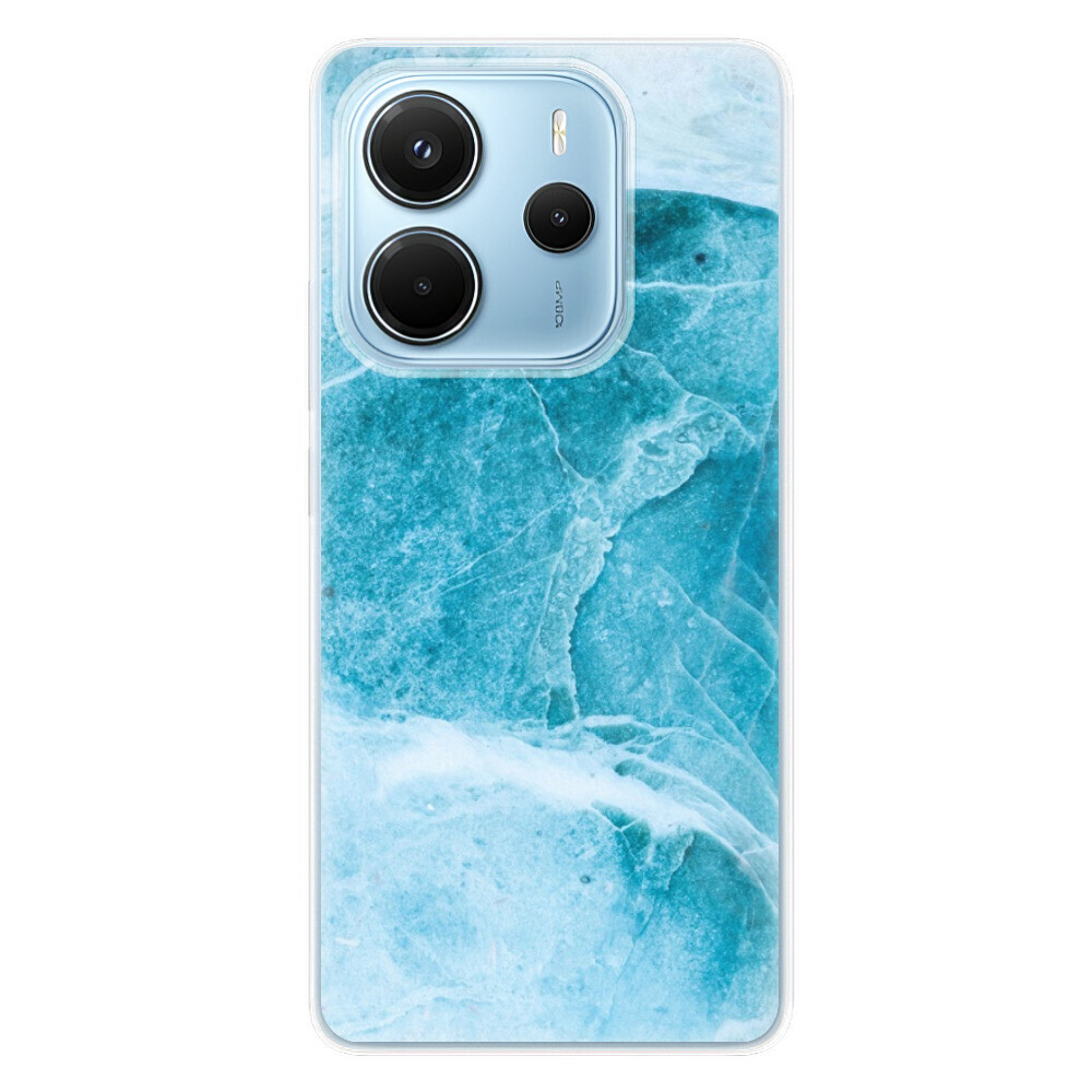 Odolné silikónové puzdro iSaprio - Blue Marble - Xiaomi Redmi Note 14