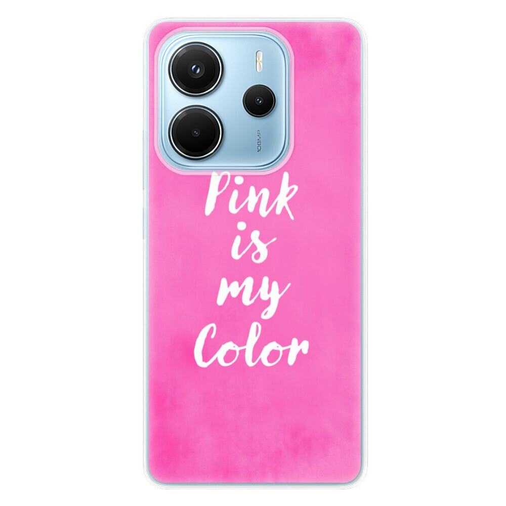 Odolné silikónové puzdro iSaprio - Pink is my color - Xiaomi Redmi Note 14