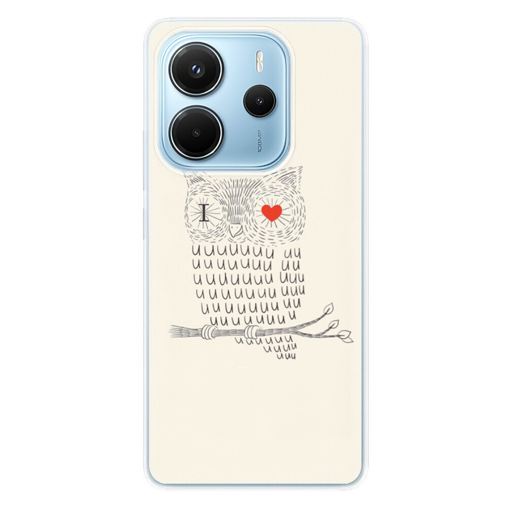 Odolné silikónové puzdro iSaprio - I Love You 01 - Xiaomi Redmi Note 14