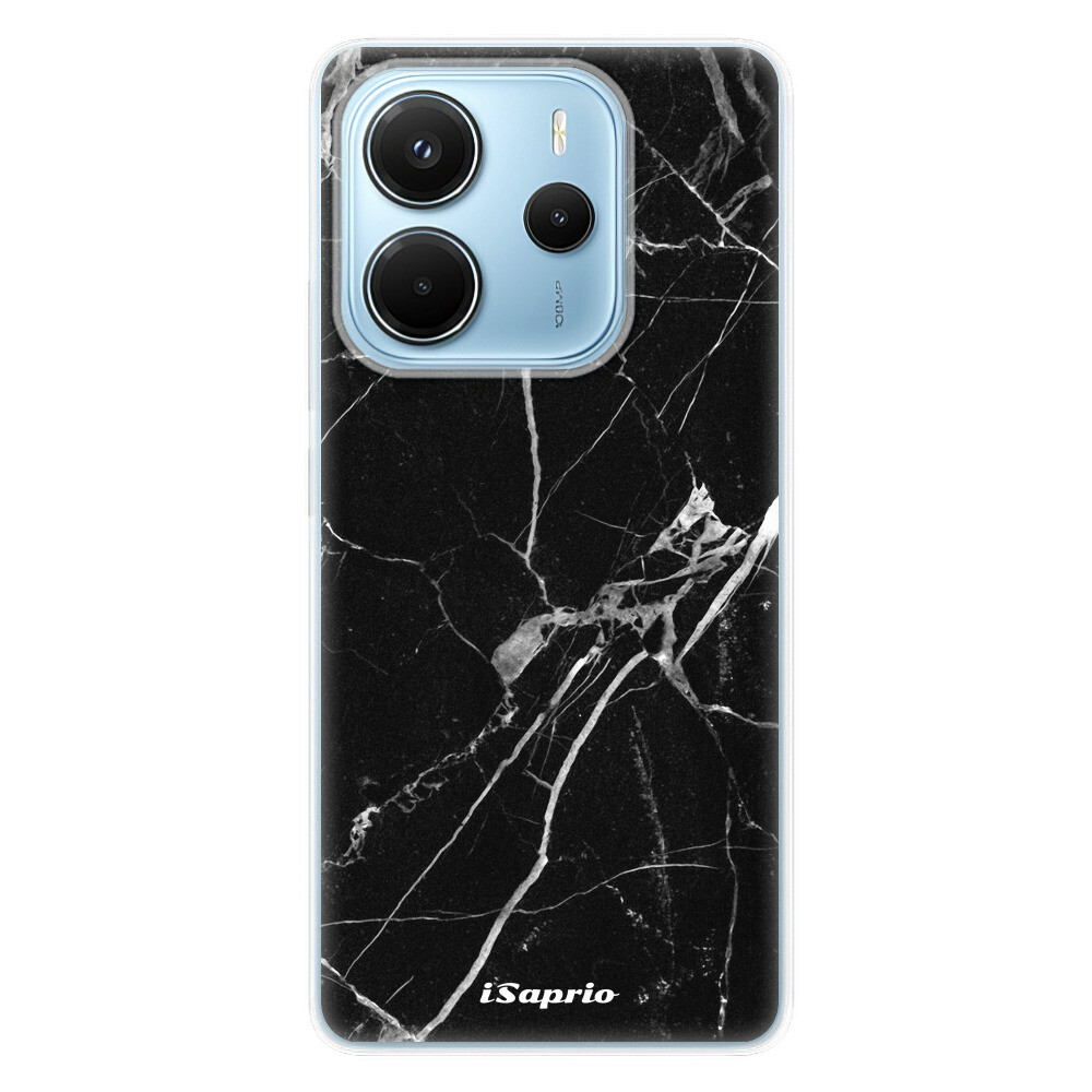 Odolné silikónové puzdro iSaprio - Black Marble 18 - Xiaomi Redmi Note 14