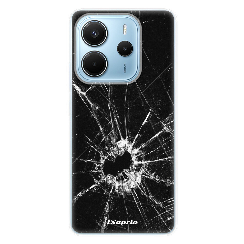 Odolné silikónové puzdro iSaprio - Broken Glass 10 - Xiaomi Redmi Note 14