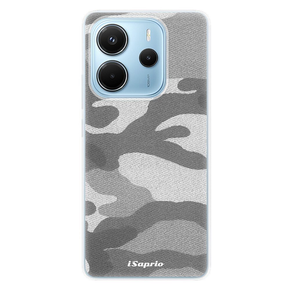 Odolné silikónové puzdro iSaprio - Gray Camuflage 02 - Xiaomi Redmi Note 14
