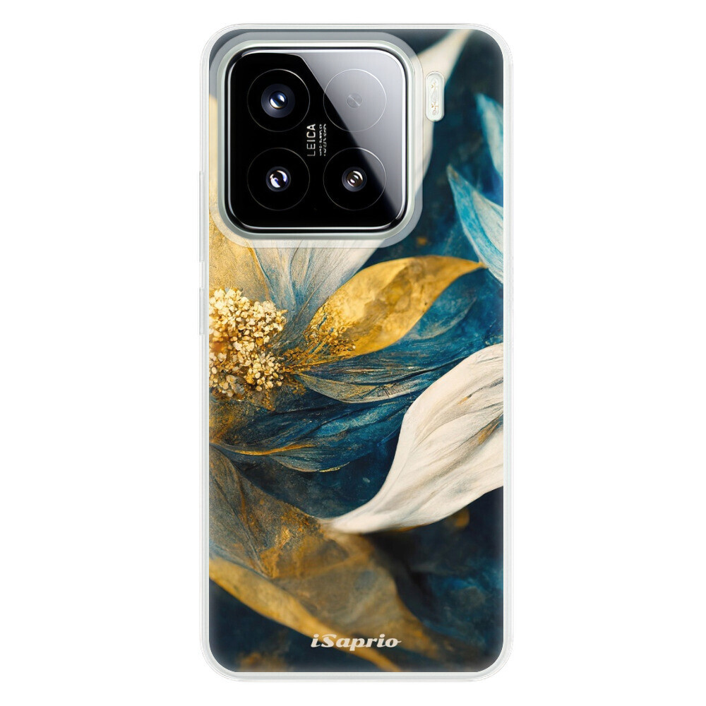 Odolné silikónové puzdro iSaprio - Gold Petals - Xiaomi 15