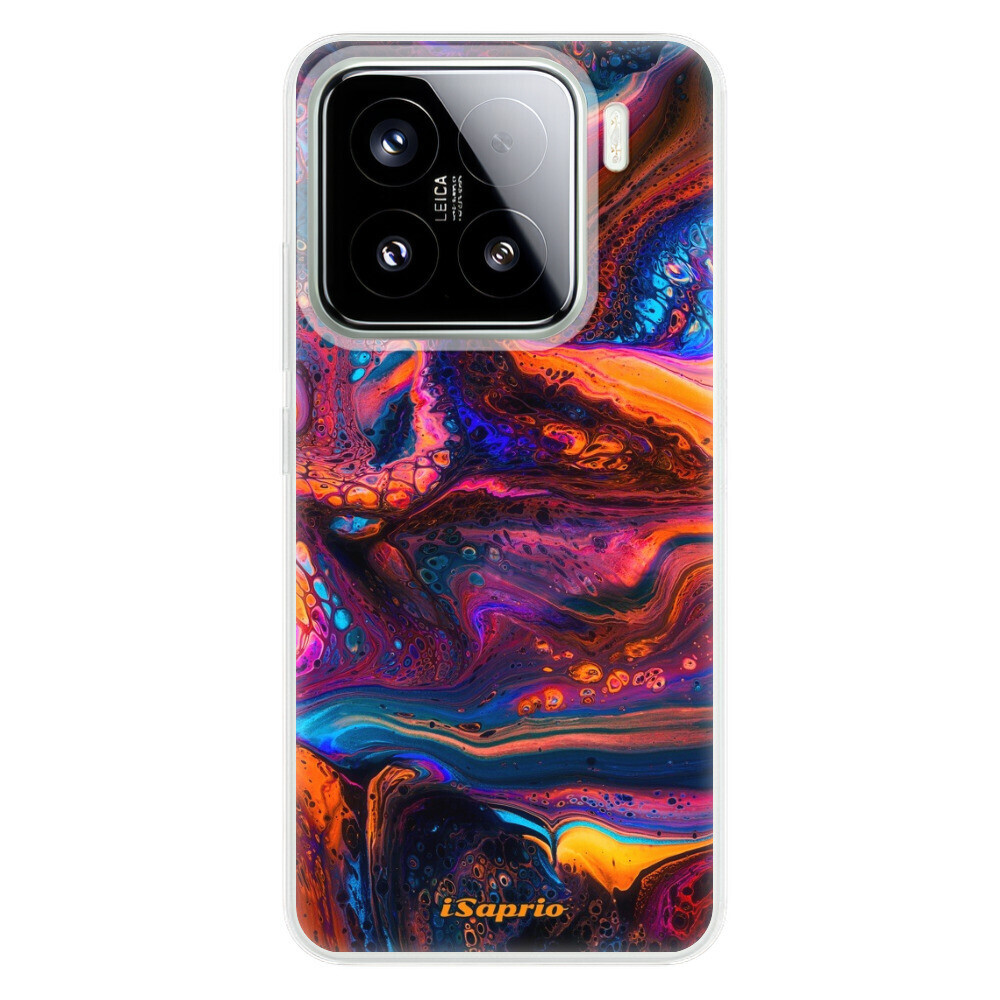 Odolné silikónové puzdro iSaprio - Abstract Paint 02 - Xiaomi 15