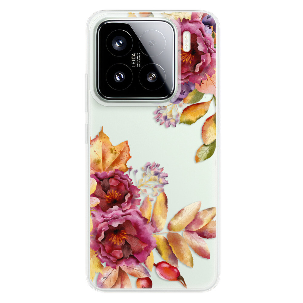 Odolné silikónové puzdro iSaprio - Fall Flowers - Xiaomi 15