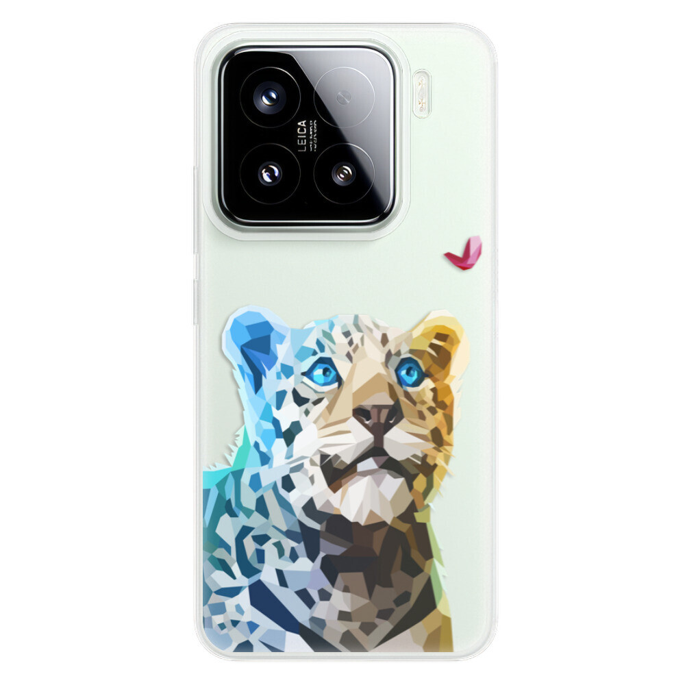 Odolné silikónové puzdro iSaprio - Leopard With Butterfly - Xiaomi 15