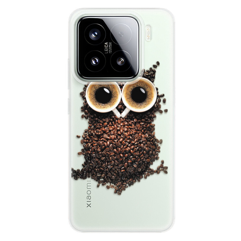 Odolné silikónové puzdro iSaprio - Owl And Coffee - Xiaomi 15