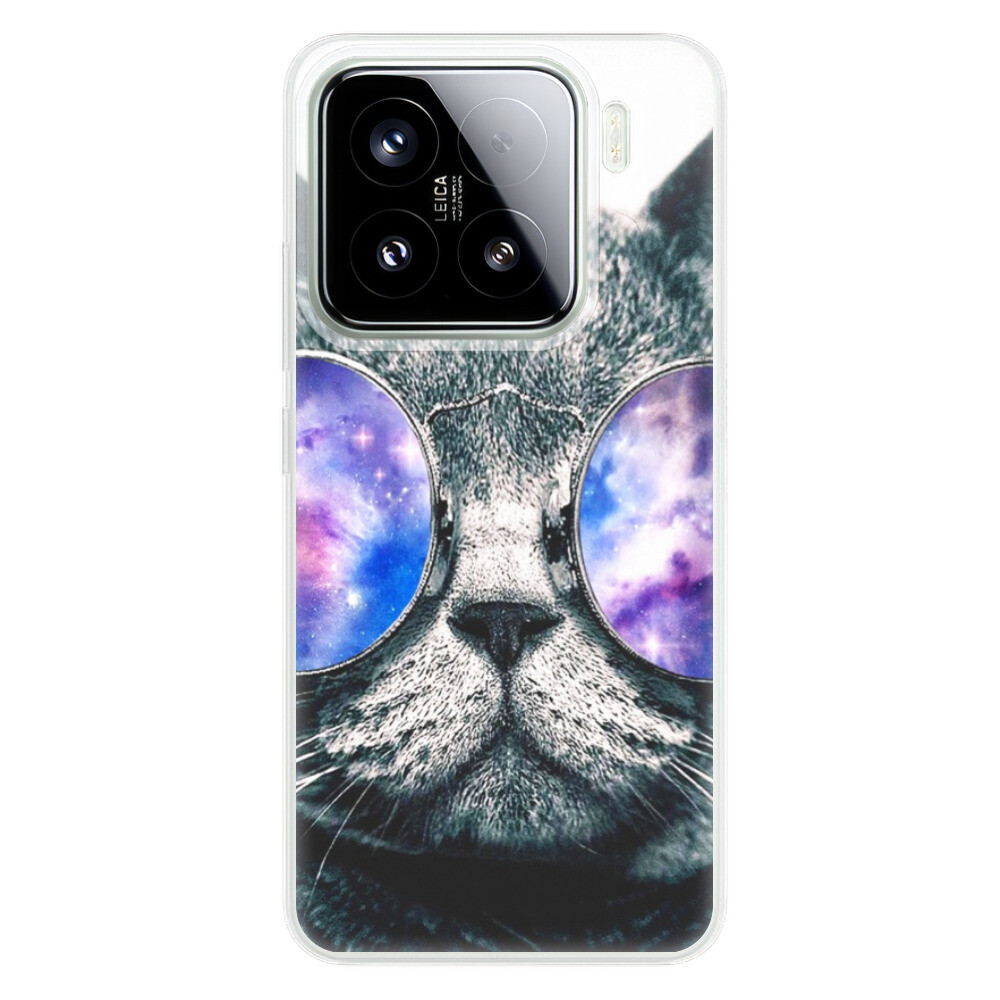 Odolné silikónové puzdro iSaprio - Galaxy Cat - Xiaomi 15