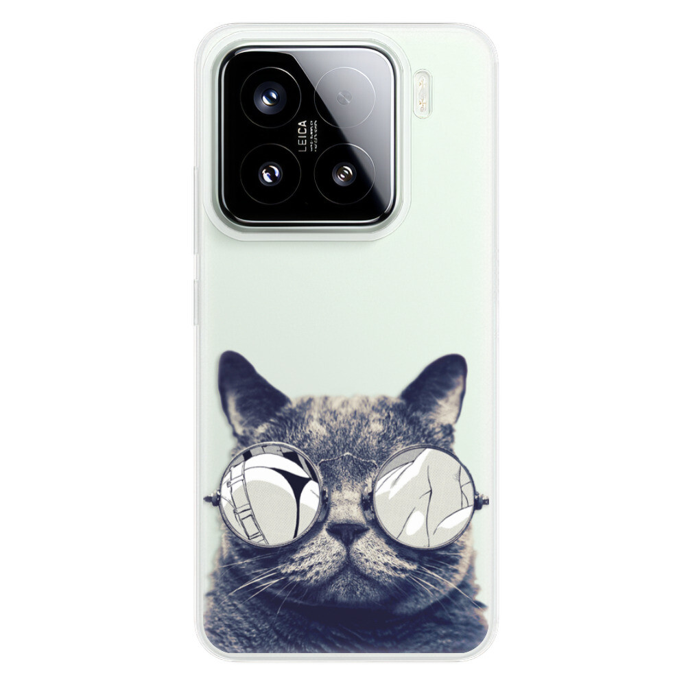 Odolné silikónové puzdro iSaprio - Crazy Cat 01 - Xiaomi 15