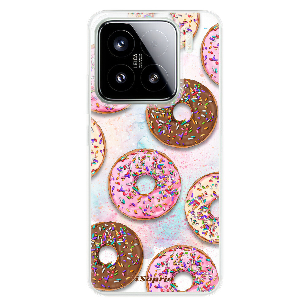 Odolné silikónové puzdro iSaprio - Donuts 11 - Xiaomi 15