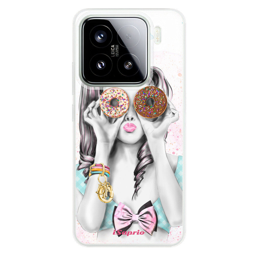 Odolné silikónové puzdro iSaprio - Donuts 10 - Xiaomi 15