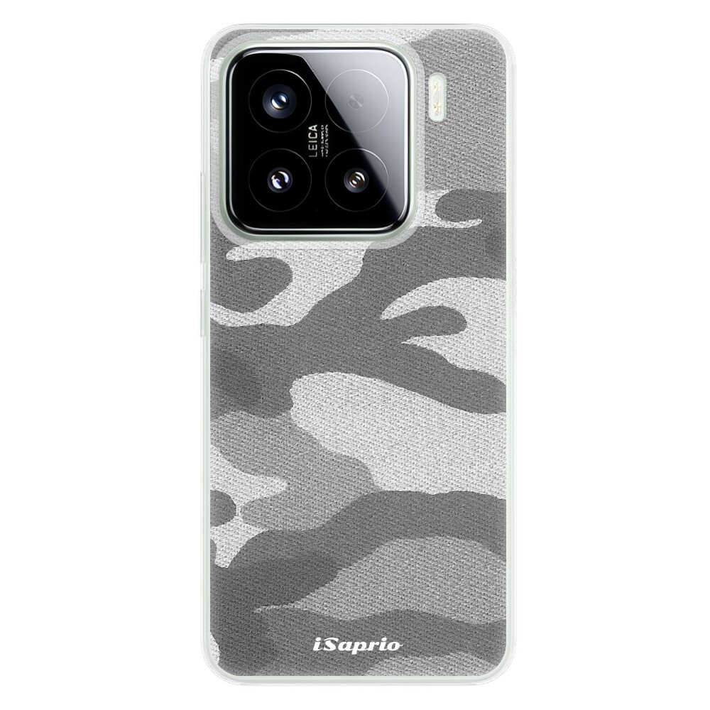 Odolné silikónové puzdro iSaprio - Gray Camuflage 02 - Xiaomi 15