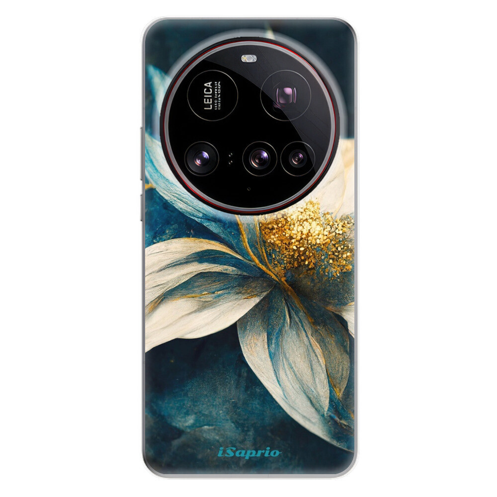 Odolné silikónové puzdro iSaprio - Blue Petals - Xiaomi 15 Ultra