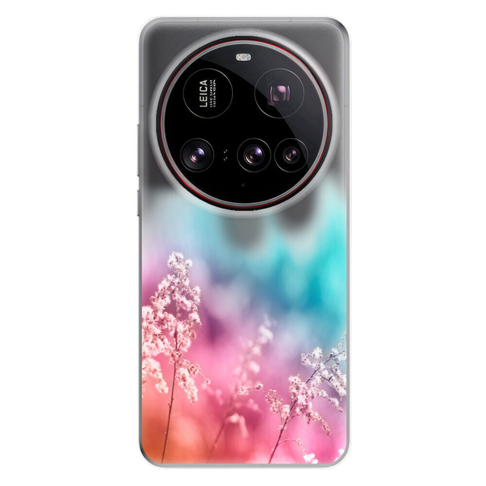 Odolné silikónové puzdro iSaprio - Rainbow Grass - Xiaomi 15 Ultra