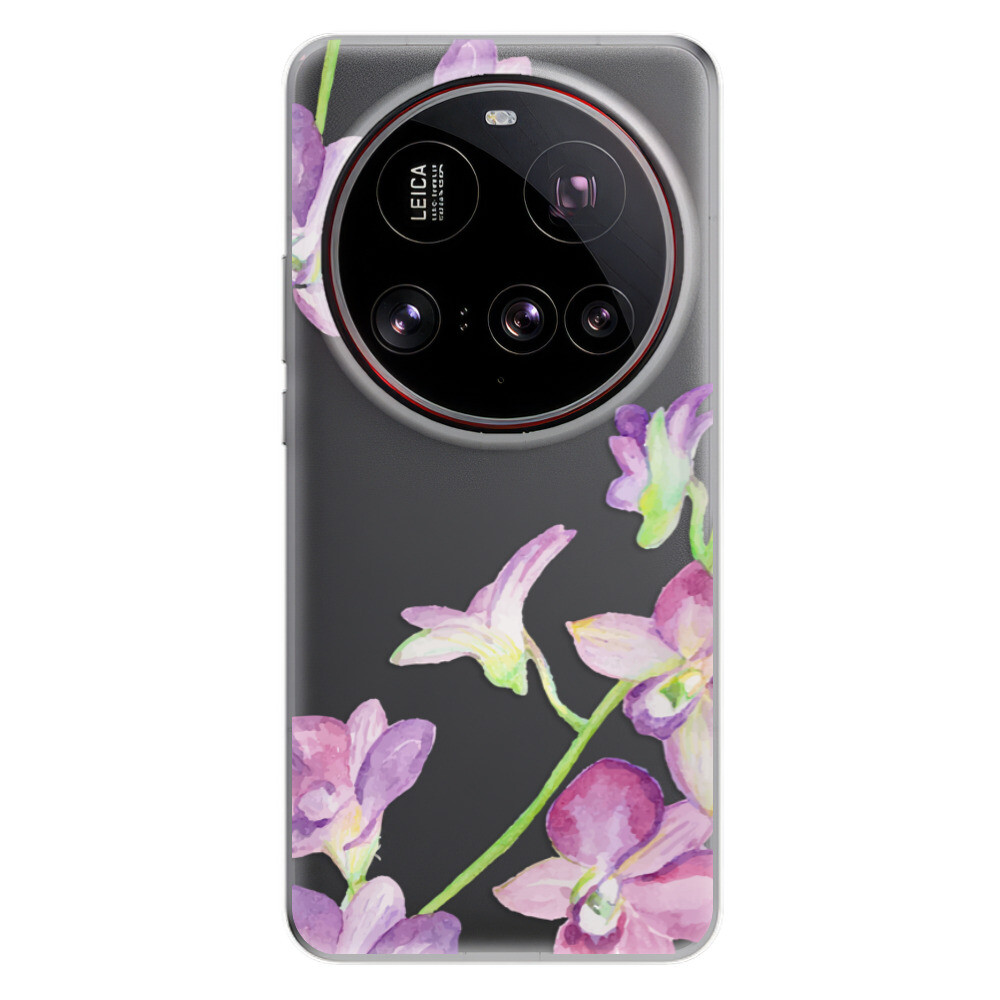 Odolné silikónové puzdro iSaprio - Purple Orchid - Xiaomi 15 Ultra