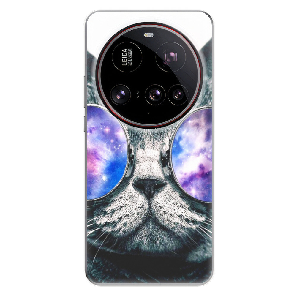 Odolné silikónové puzdro iSaprio - Galaxy Cat - Xiaomi 15 Ultra