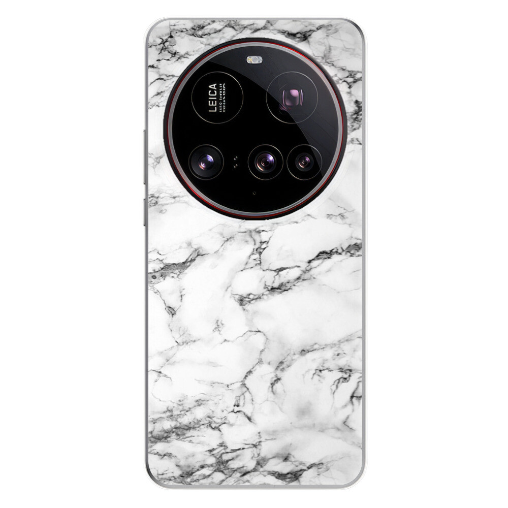 Odolné silikónové puzdro iSaprio - White Marble 01 - Xiaomi 15 Ultra