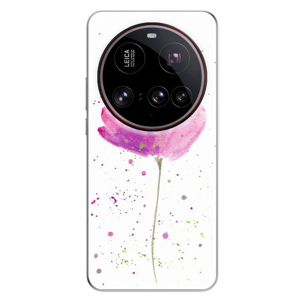 Odolné silikónové puzdro iSaprio - Poppies - Xiaomi 15 Ultra
